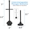 Blue Donuts Toilet Brush and Plunger Set Toilet Plunger Toilet Brush Combo Black BD3934622 - alternate 6